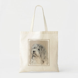 Bolsa Tote Pintura em Havanês (Dourada Sable) - Arte Origina