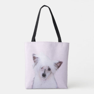 Bolsa Tote Pintura em pó chinesa - Arte canina