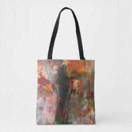 Bolsa Tote Pintura Figurativa Gótica, Arte Abstrato