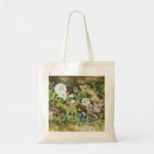 Bolsa Tote Pintura floral de petúnias bonitas vintage