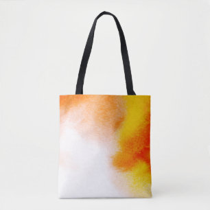 Bolsa Tote pintura fluida de luxo abstrato a aquarela