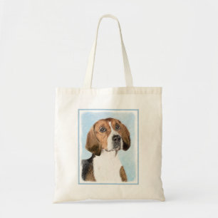 Bolsa Tote Pintura Inglesa em Foxhound - Arte Cachorra Origin