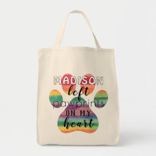 Bolsa Tote Pintura Personalizada Do Arco-Íris Imprime Em Meu 