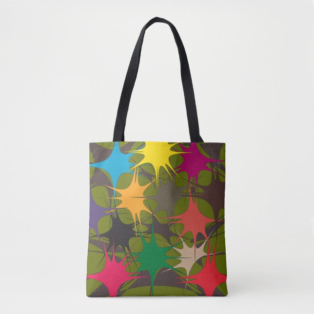 Bolsa Tote Pintura Splattered (Criador carregado)