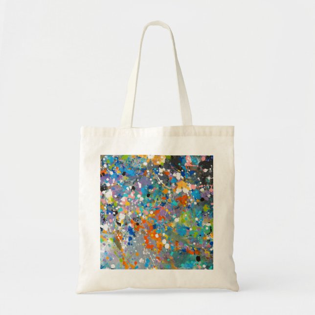 Bolsa Tote Pintura Splattered (Frente)