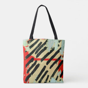 Bolsa Tote Pintura única de parede Vestida e Legal