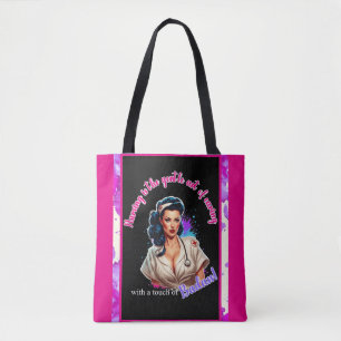 Bolsa Tote Pinup_ Nurse Badass