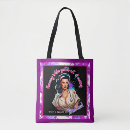 Bolsa Tote Pinup_ Nurse Badass