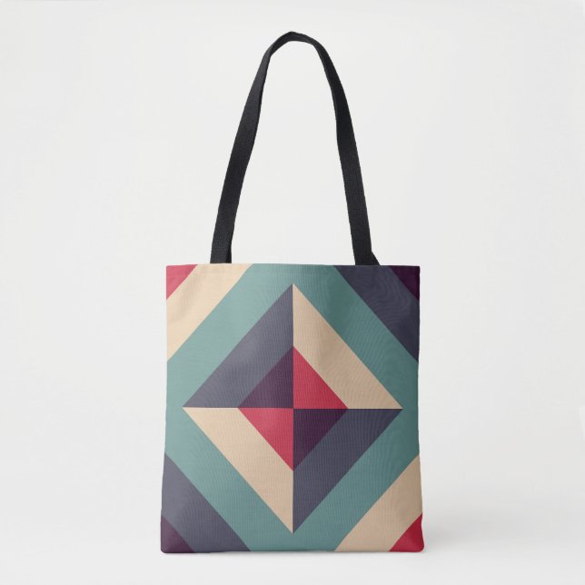 Bolsa Tote Pirâmide Elétrica (Frente)