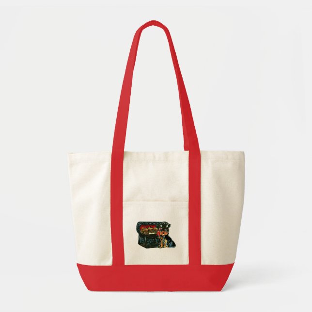 Bolsa Tote Pirata  Cocô (Frente)
