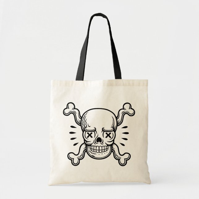 Bolsa Tote Pirata X-Eyed (Frente)