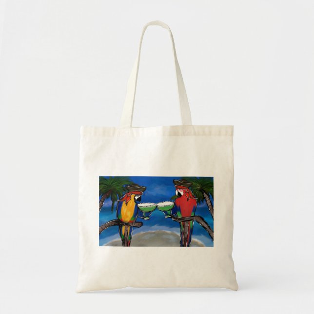 Bolsa Tote Piratas Papagaio (Frente)