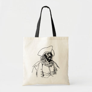 Bolsa Tote Piratas Vintage, um Esboço de Bucaneiro por Howard