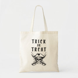 Bolsa Tote Pirate Skull Trick Or Treat Halloween