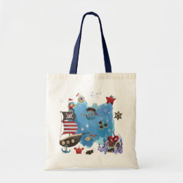 Bolsa Tote Pirates Adventure Map Toolag