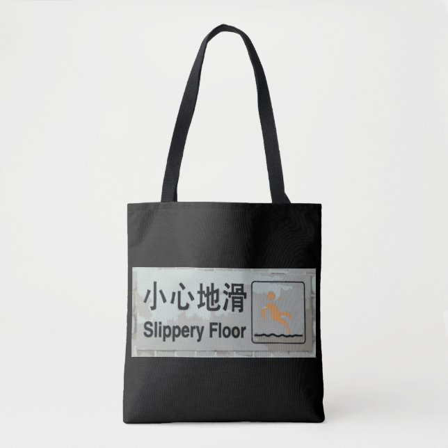 Bolsa Tote Piso de Slippery (Frente)
