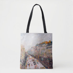Bolsa Tote Pissarro - Montmartre, Terça-feira de Carnaval no