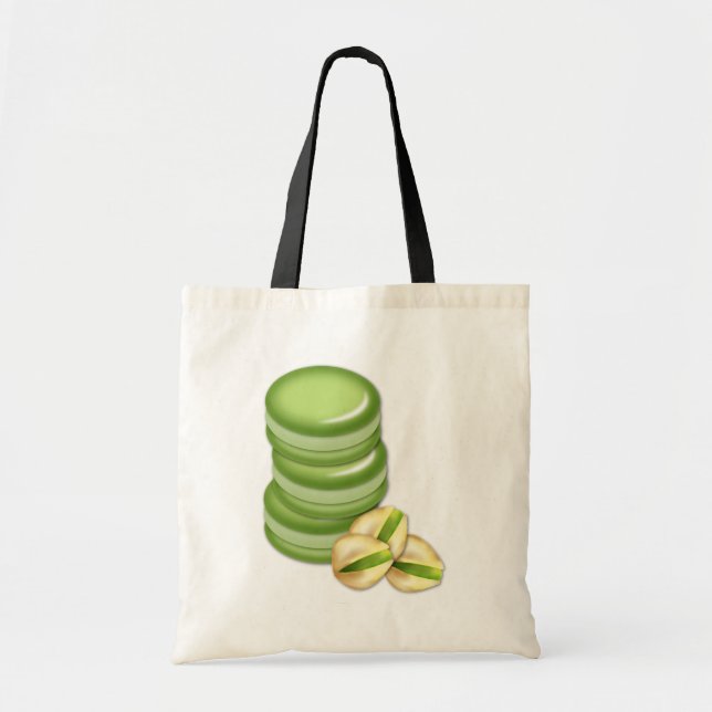 Bolsa Tote Pistachio Macarons (Frente)