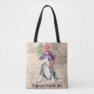 Bolsa Tote Pit Bull Terrier Pirate