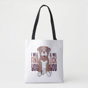 Bolsa Tote Pit Bull, Terrier Puppy Dog