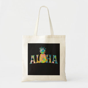 Bolsa Tote PixDezines Aloha Abacaxi