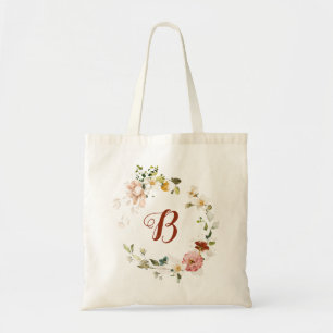 Bolsa Tote PixDezines H2 Jardim de Outono Flores Chá de Noiva