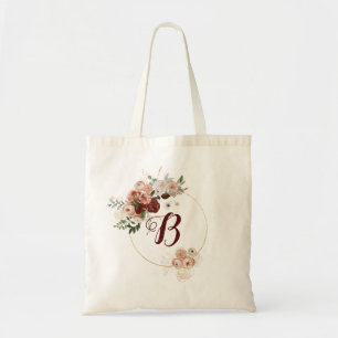 Bolsa Tote PixDezines H2 Jardim de Outono Flores Chá de Noiva
