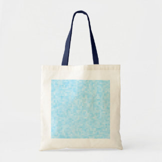Bolsa Tote Pixelação Mosaica Azul