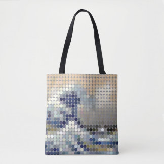 Bolsa Tote Pixeldot "A onda do Excelente"