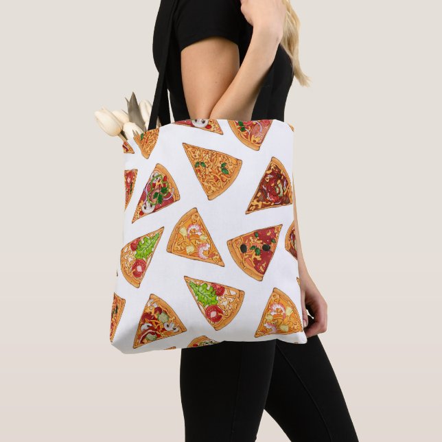 Bolsa Tote Pizza  (Close Up)
