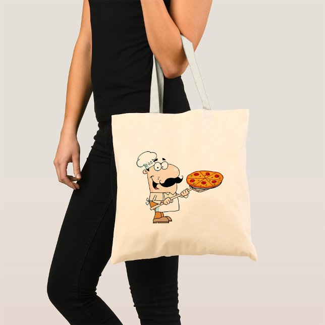 Bolsa Tote Pizza Cook (Criador carregado)