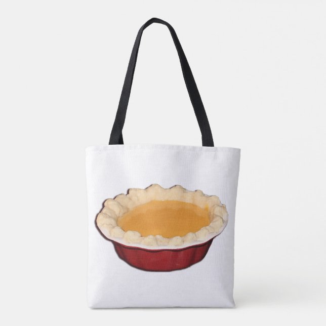 Bolsa Tote Pizza de Abóbora (Verso)