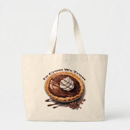 Bolsa Tote Pizza De Chocolate, Em Crust Confiamos