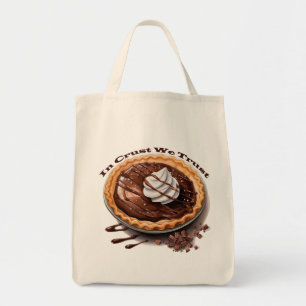 Bolsa Tote Pizza De Chocolate, Em Crust Confiamos