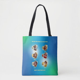 Bolsa Tote Placa de Dia de os namorados travessa para uma sol