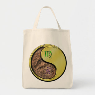 Bolsa Tote Placa Virgo & Metal