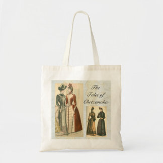 Bolsa Tote Placas de forma do Victorian