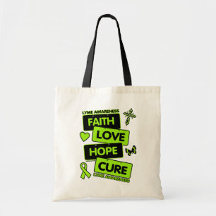 Bolsa Tote Placas de licença...Lyme
