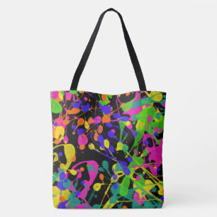 Bolsa Tote Placas de pintura das luzes do norte