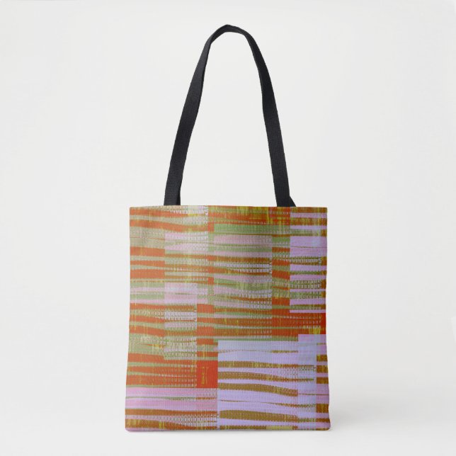 Bolsa Tote Plaid-ish (Frente)