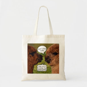 Bolsa Tote Planejamento engraçado de Alpacalypse da alpaca