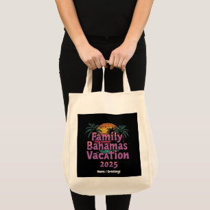 Bolsa Tote Planeje sua família mais recente de Bahamas Férias