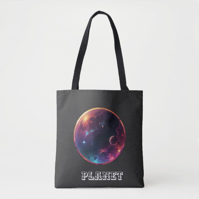 Bolsa Tote Planeta (Frente)