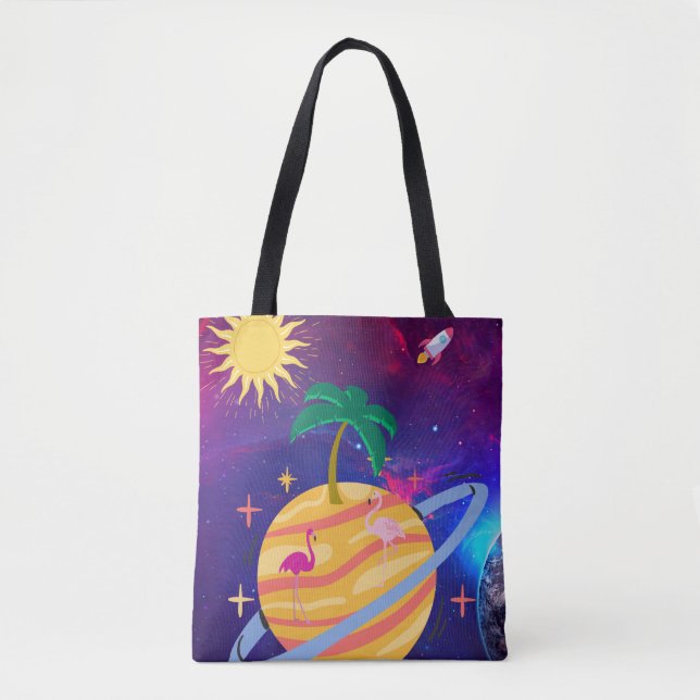 Bolsa Tote Planeta da Palmeira (Frente)