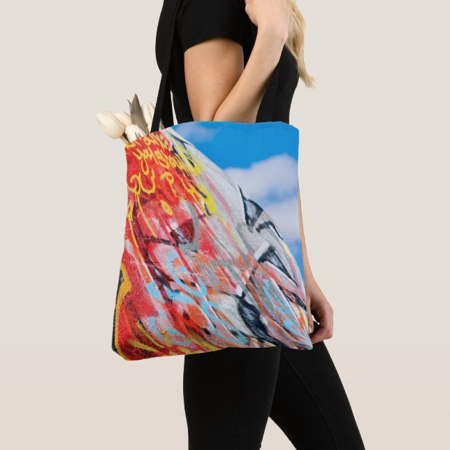 Bolsa Tote planeta grafite (Close Up)