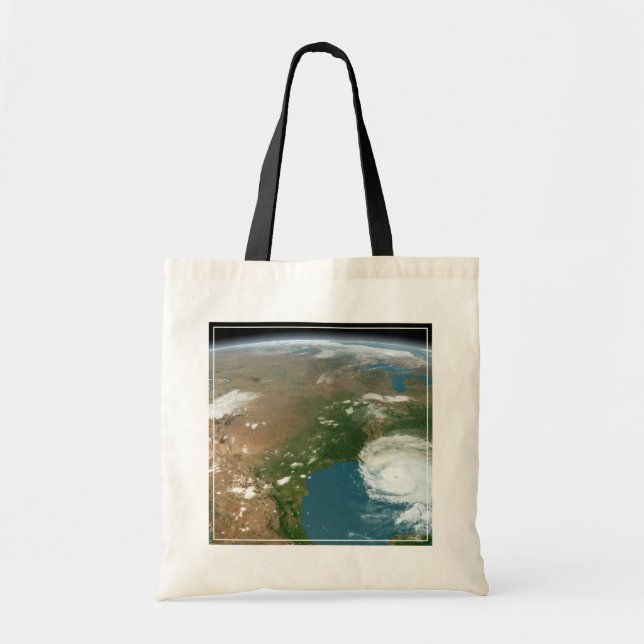 Bolsa Tote Planeta Panorâmico Terra E Os Eua. (Frente)
