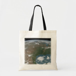 Bolsa Tote Planeta Panorâmico Terra E Os Eua. 2