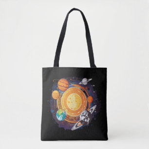 Bolsa Tote Planetas