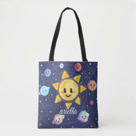 Bolsa Tote Planetas da Galáxia Espacial