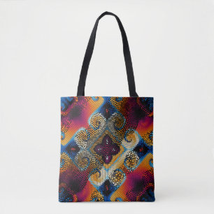 Bolsa Tote Plano de fundo de textura uniforme do ornamentado.